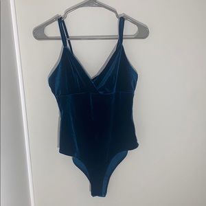 Velvet Forever 21 bodysuit